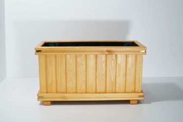 Sade Ayaksız Dikdörtgen Saksı