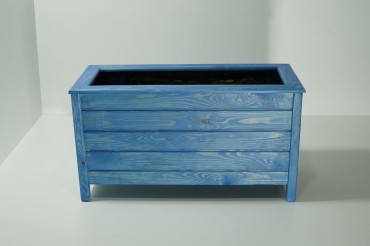 Mavi Ayaklı Dikdörtgen Saksı