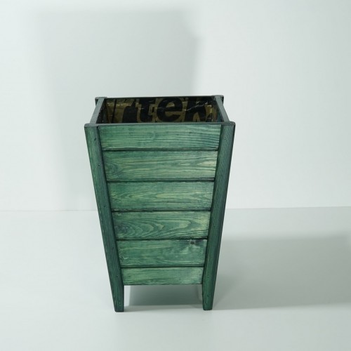 Yeşil Büyük Boy Kova Saksı