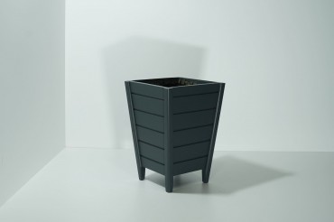 Antrasit Büyük Boy Kova Saksı