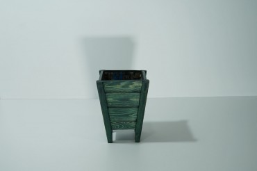 Yeşil Küçük Boy Kova Saksı