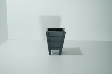 Antrasit Küçük Boy Kova Saksı